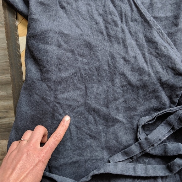 Linenfox Mimosa Wrap Dress - Picture 4 of 4